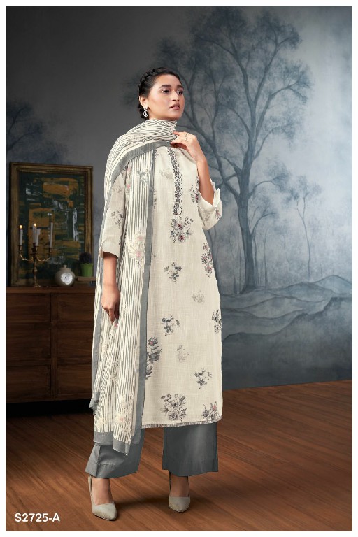 Ganga Shreenikia S2725 Wholesale Premium Cotton With Hand Work Salwar Suits