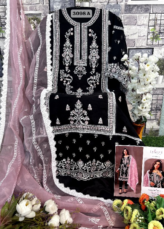 Zarqash Z-3098 Wholesale Indian Pakistani Suits