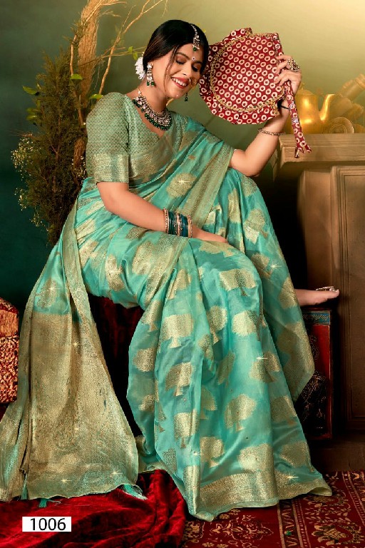 Saroj Shreyaa Saroski Vol-8 Wholesale Soft Organza Fabrics Sarees