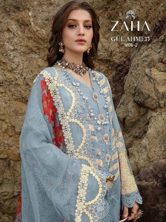 Zaha Gul Ahmed Vol-2 Wholesale Indian Pakistani Salwar Kameez