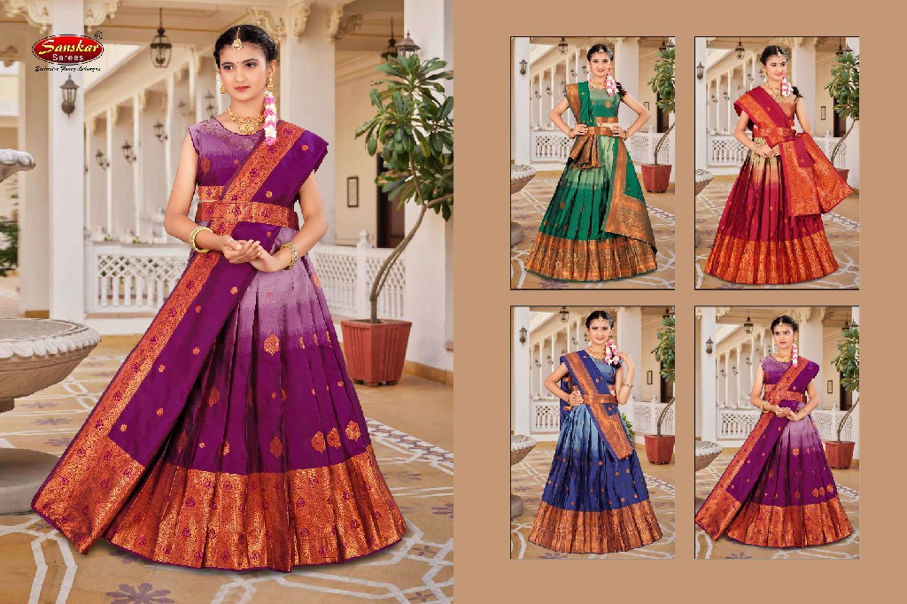 Sanskar Sarees Manali Wholesale Kids Readymade Lehengas