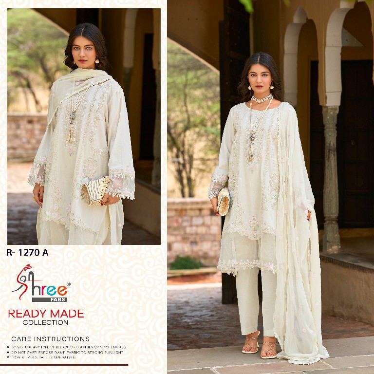 Shree Fabs R-1270 Wholesale Readymade Indian Pakistani Salwar Suits