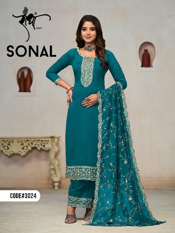Radha Sonal Wholesale Pure Vchitra Fabrics Long Straight Suits