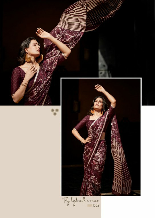 Kashvi Valishka Vol-5 Wholesale Fine Crape With Viscose Border Sarees