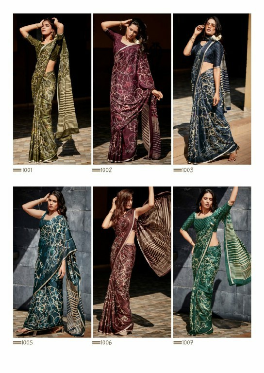 Kashvi Valishka Vol-5 Wholesale Fine Crape With Viscose Border Sarees