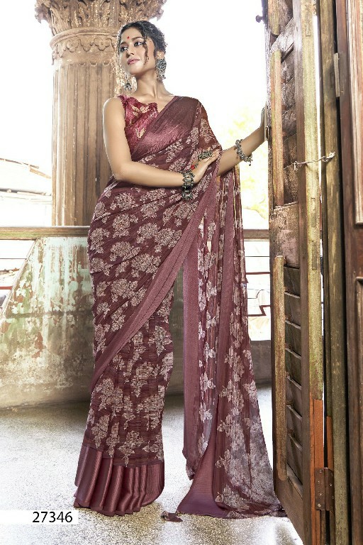 Vallabhi Gitanshi Vol-2 Wholesale Georgette With Satin Patta Sarees