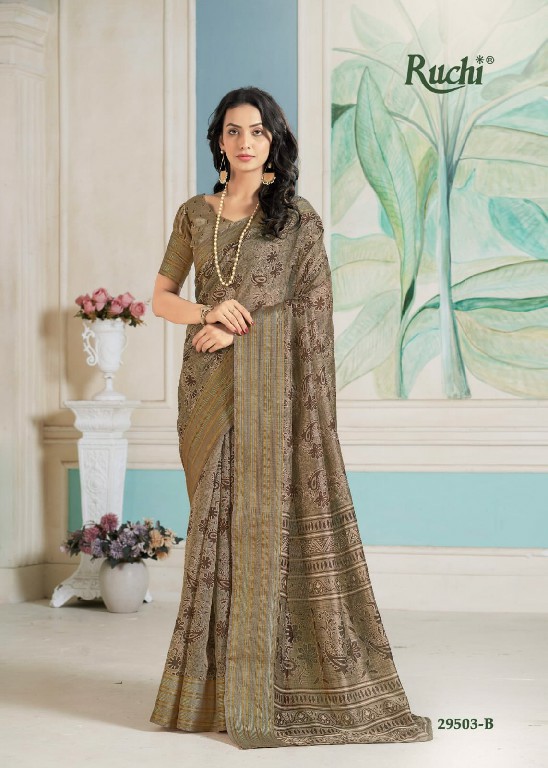 Ruchi Vidhya Vol-2 Wholesale Soft Linen Indian Sarees