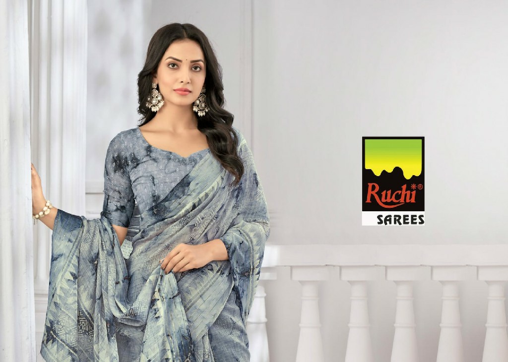 Ruchi Vidhya Vol-3 Wholesale Soft Linen Indian Sarees