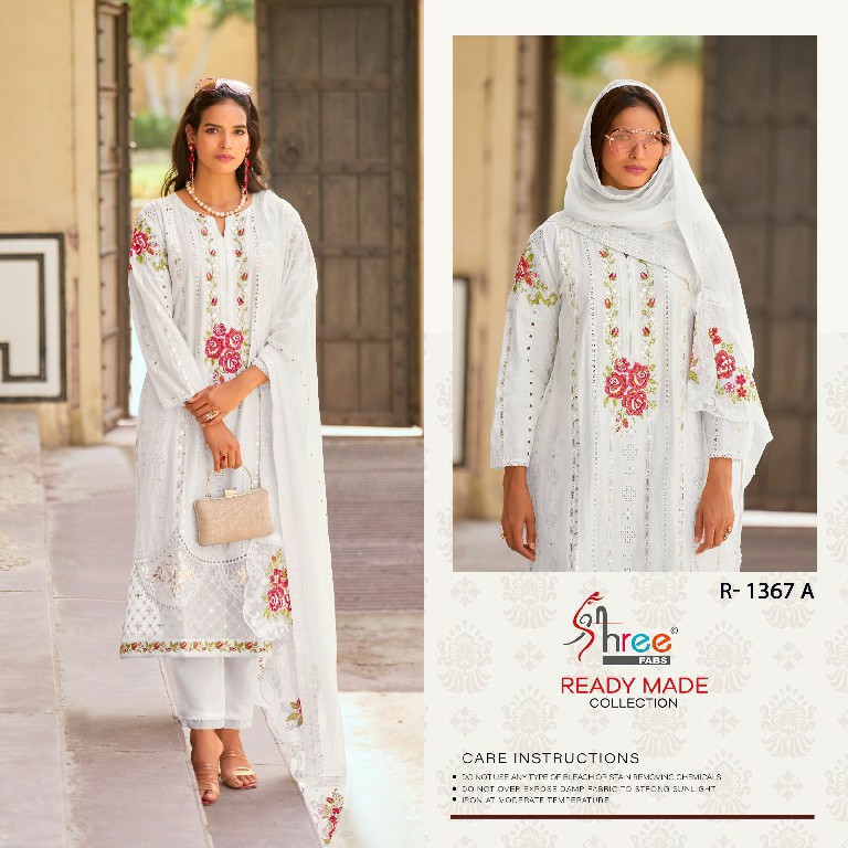 Shree Fabs R-1367 Wholesale Readymade Indian Pakistani Salwar Suits