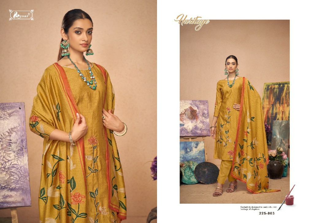 Kesar Shanaya Vol-2 Nx Wholesale Pure Muslin With Fancy Embroidery Dress Material