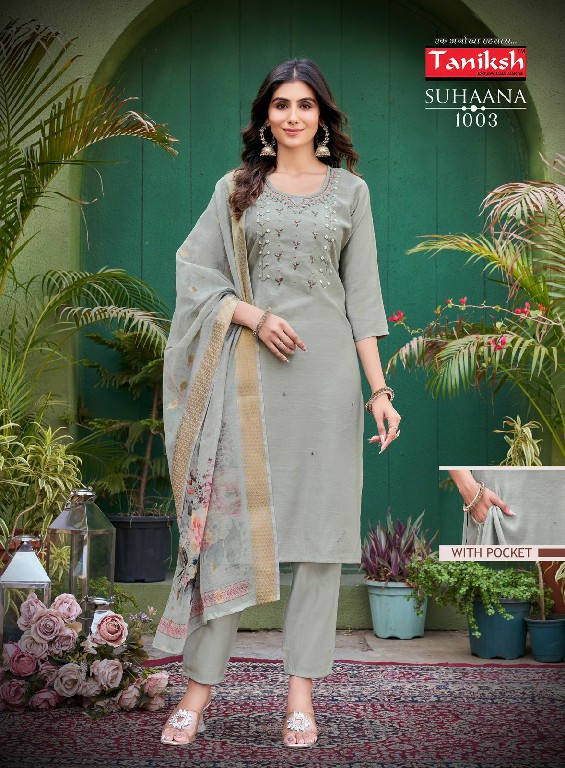 Taniksh Suhaana Vol-1 Wholesale Readymade Cotton VIscose With Handwork Salwar Suits