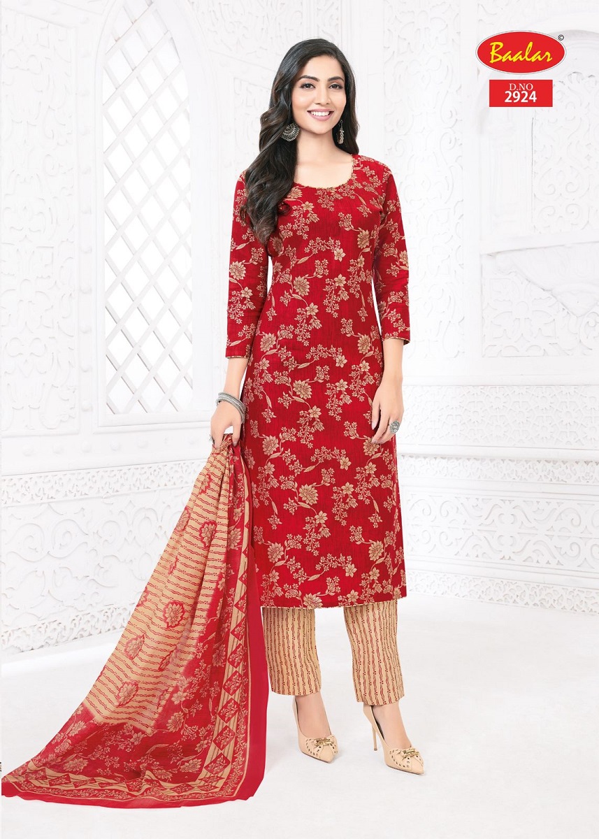 Baalar Zaara Vol-29 Wholesale Cotton Printed Dress Material