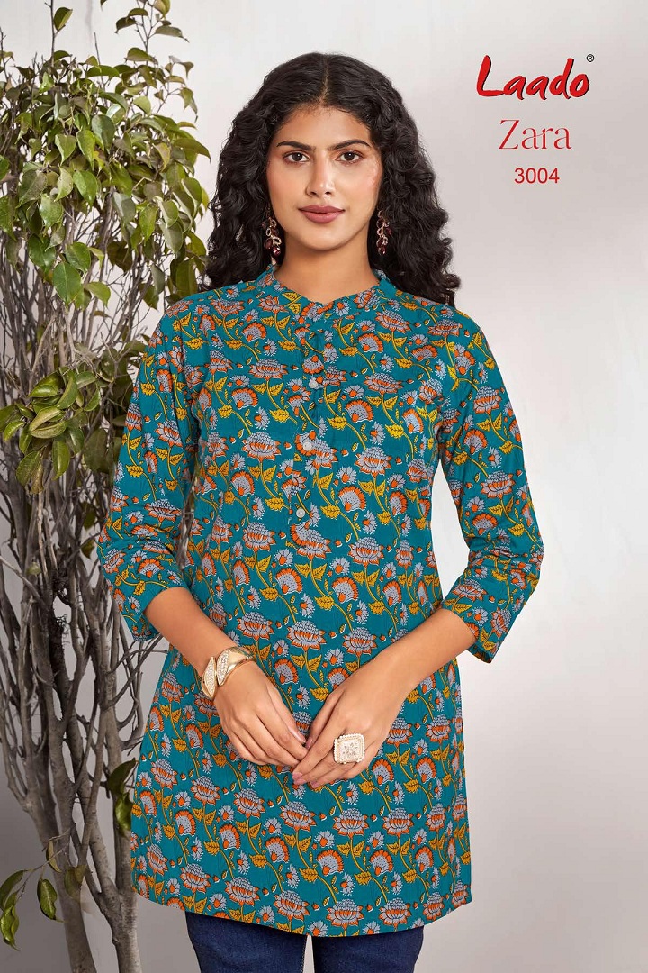 Laado Zara Vol-3 Fancy Short Tops Kurtis