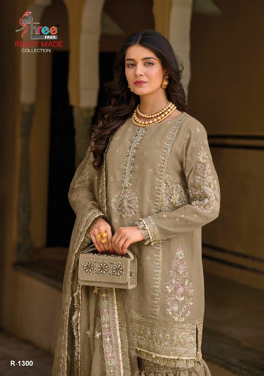 Shree Fabs R-1300 Wholesale Readymade Indian Pakistani Salwar Suits