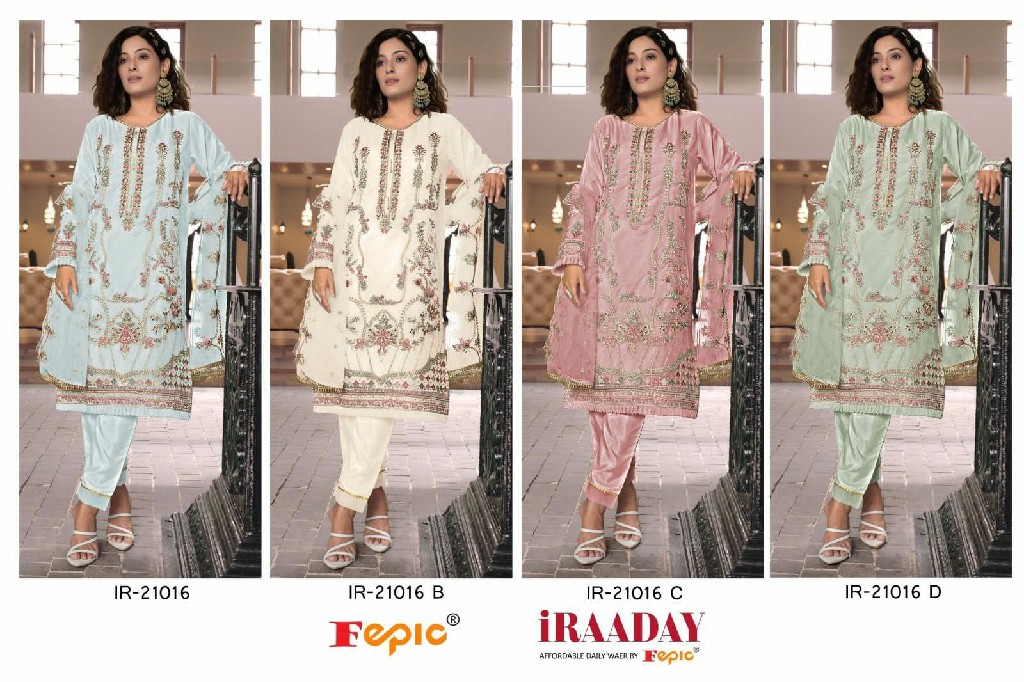 Fepic Iraaday IR-21016 Wholesale Indian Pakistani Concept Suits