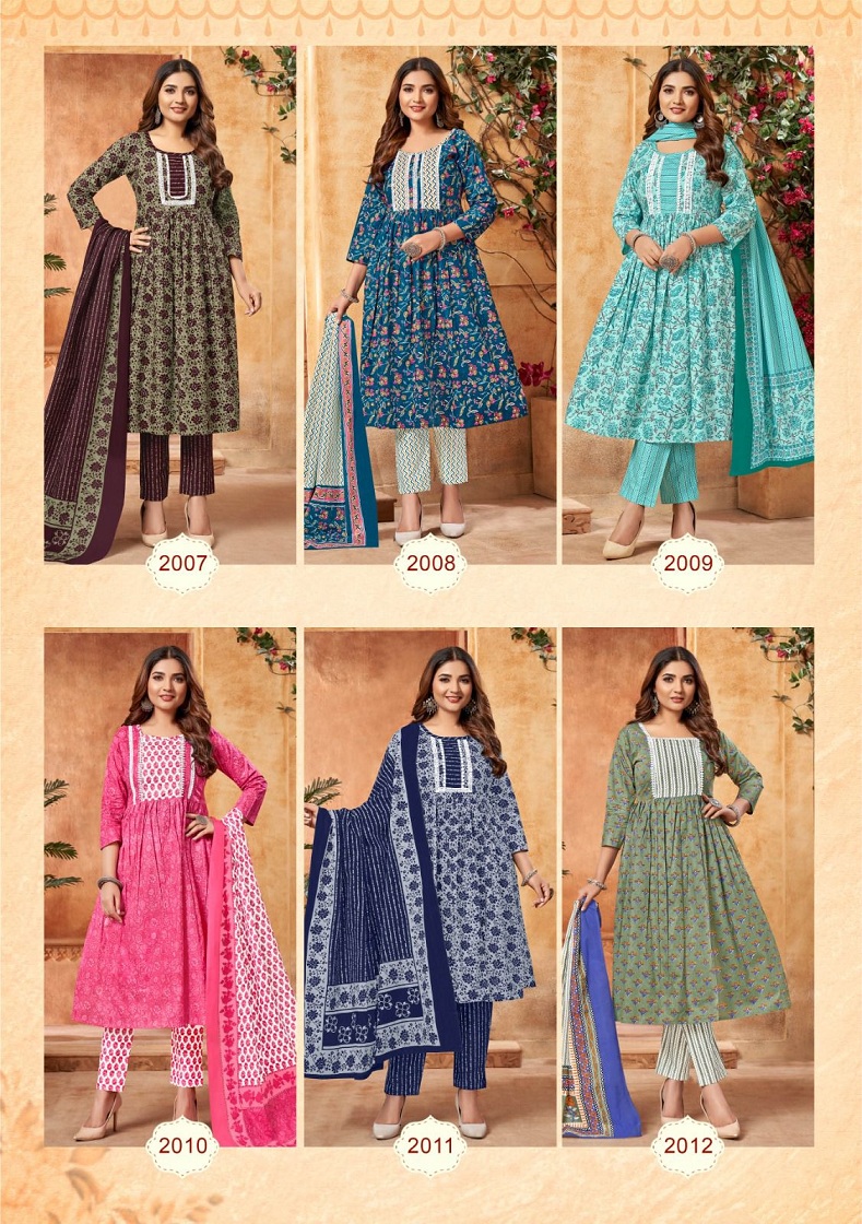 Balaji Nayraa Vol-2 Wholesale Readymade Cotton Salwar Suits