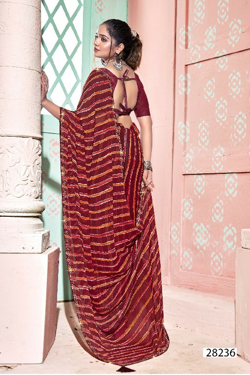 VALLABHI PRINTS BY LAHARIKA VOL 3 SUPERT HIT DESIGN GEORGETTE SAREE WITH BLOUSE