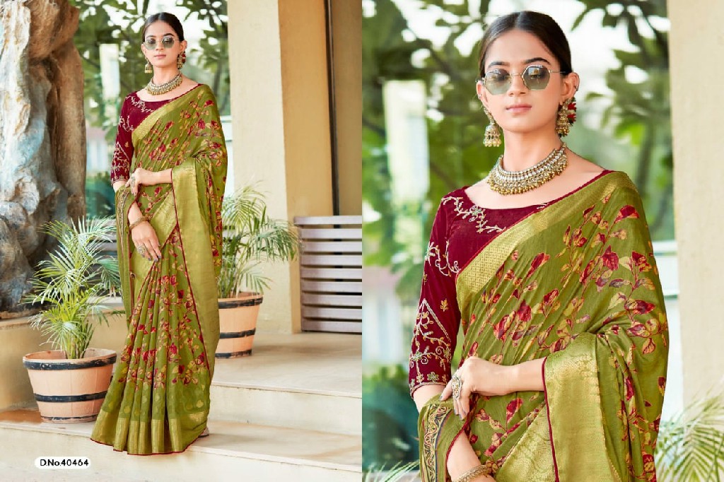 5D Designer Aahana Wholesale Soft Silk Jacquard Ethnic Sarees