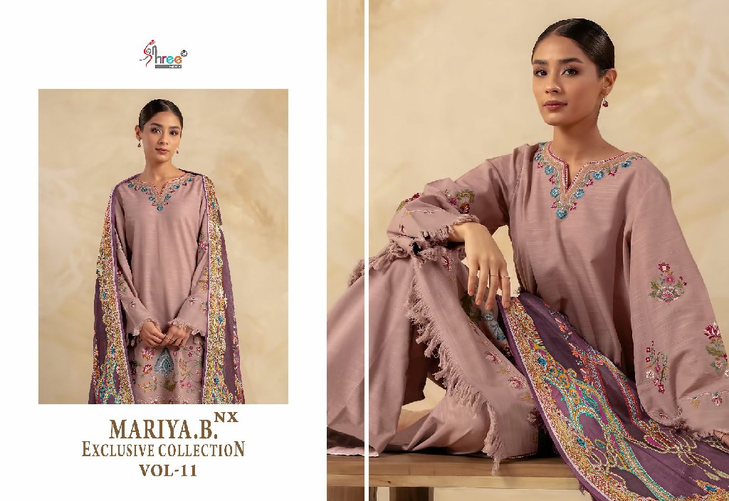 Shree Fabs Mariya B Exclusive Collection Vol-11 Nx Wholesale Indian Pakistani Salwar Suits