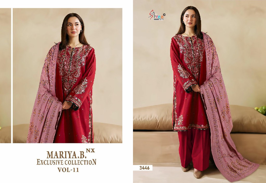 Shree Fabs Mariya B Exclusive Collection Vol-11 Nx Wholesale Indian Pakistani Salwar Suits