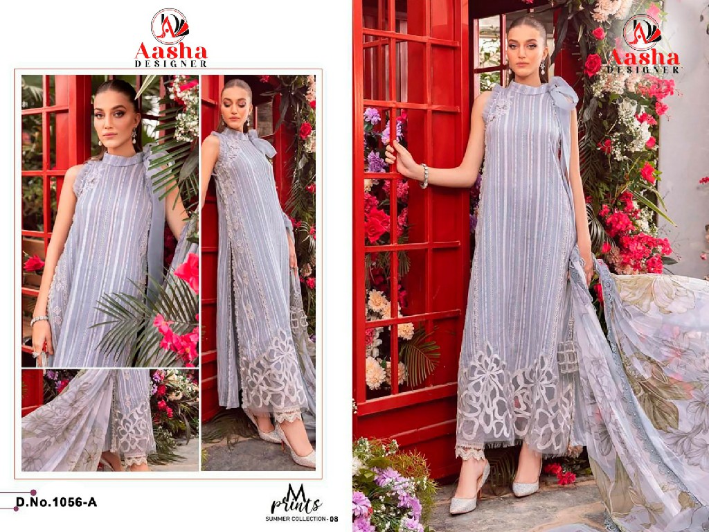 Aasha M Print Vol-8 Wholesale Indian Pakistani Salwar Kameez