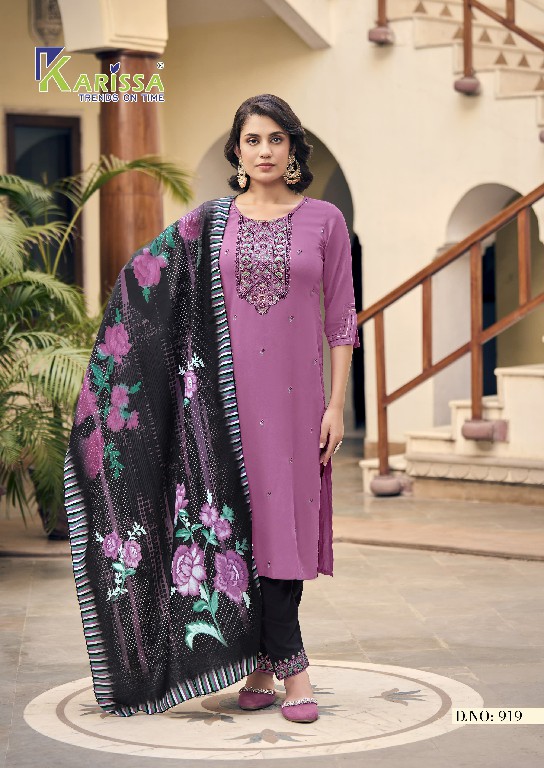 Karissa Latika Wholesale Readymade 3 Piece Salwar Suits