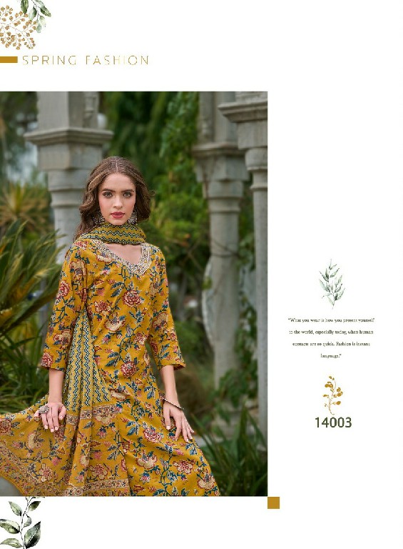 RADHIKA LIFESTYLE COTTON KUDI VOL 14 READYMADE EMBELLISHED DESIGN BIG SIZE SALWAR SUIT