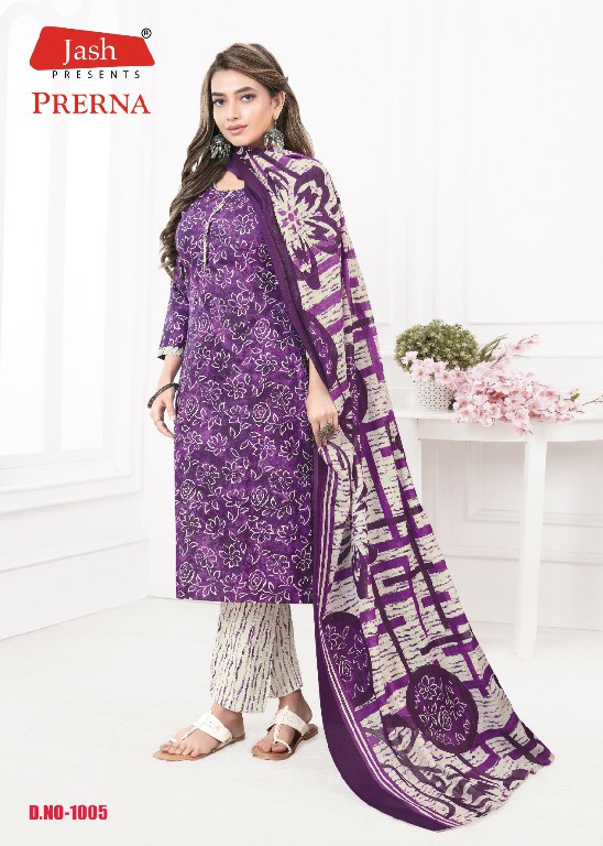 Jash Prerna Vol-1 Wholesale Readymade Cotton Printed Suits