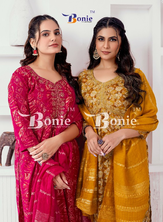 BONIE ALIA VOL 10 FULLSTITCH FANCY ALIA CUT KURTI PANT DUPATTA