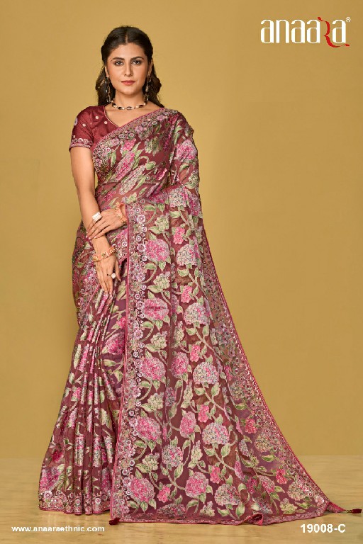 Tathastu Anaara 19008 Colour Wholesale Function Wear Sarees