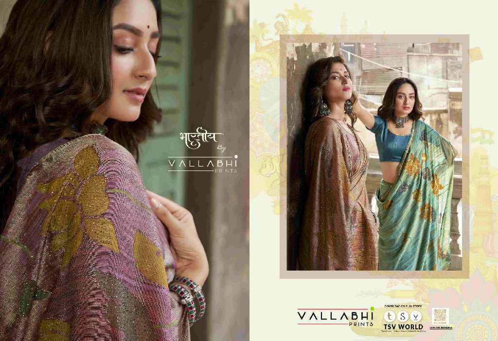 Vallabhi Namira Vol-2 Wholesale Brasso Fabrics Ethnic Sarees