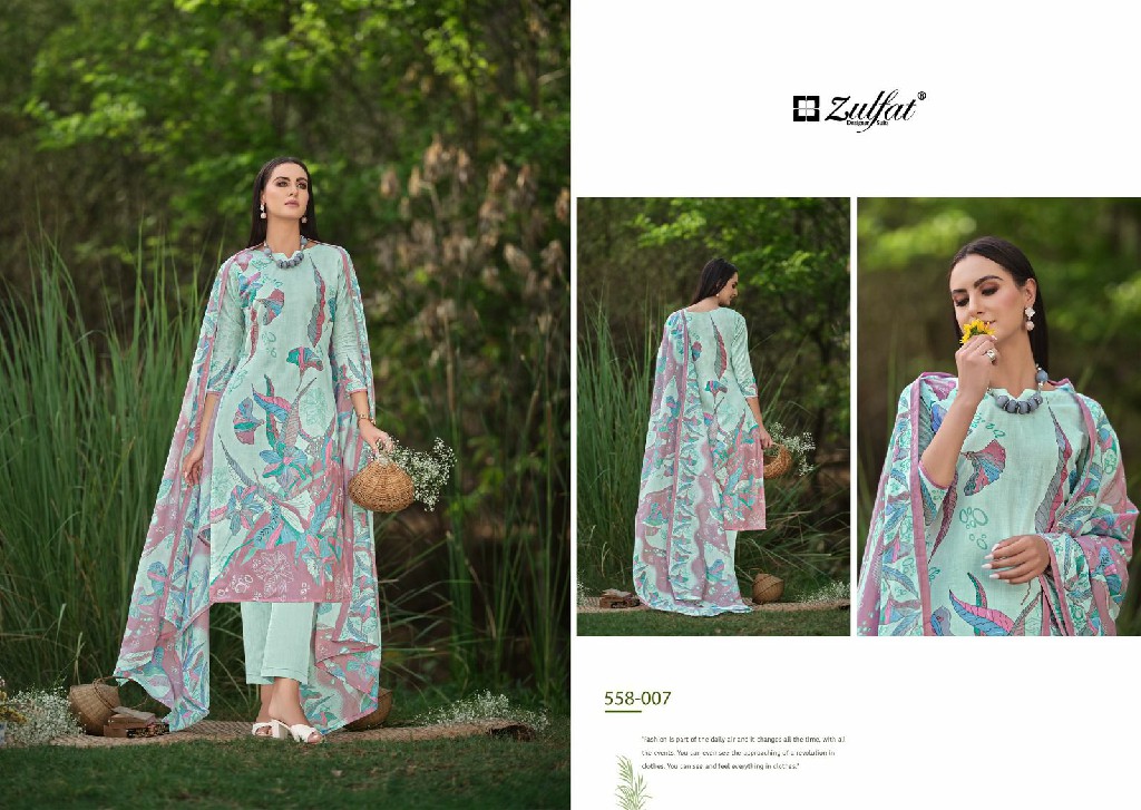 ZULFAT DESIGNER HAKOBA VOL 2 COTTON FESTIVE WEAR SIMPLE PAKISTANI SALWAR KAMEEZ