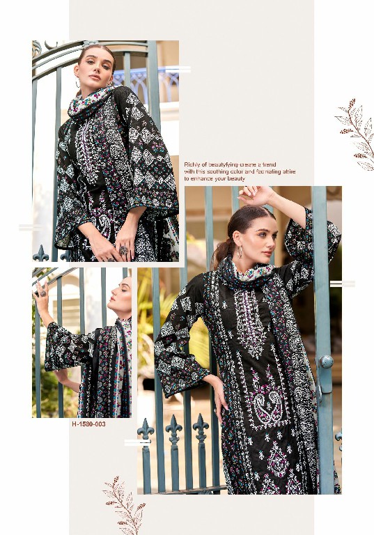 Alok Qudrat Black And White Vol-8 Wholesale Pure Cambric Cotton Dress Material