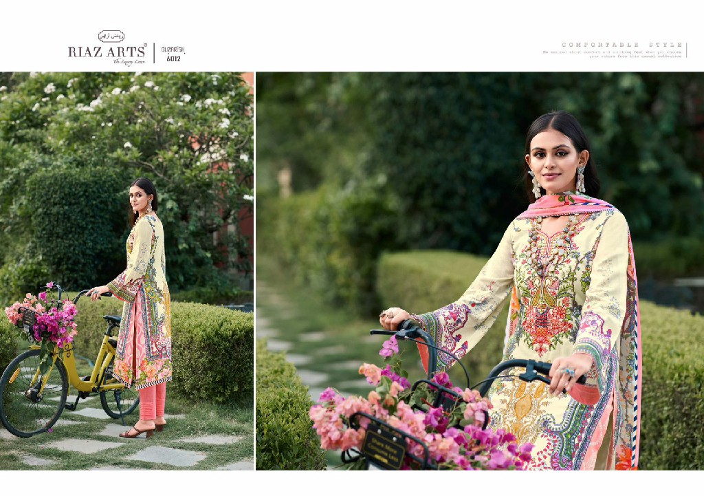 GUZARISH BY RIAZ ARTS MODERN PAKISTANI KARACHI LAWN STYLISH SALWAR SUIT