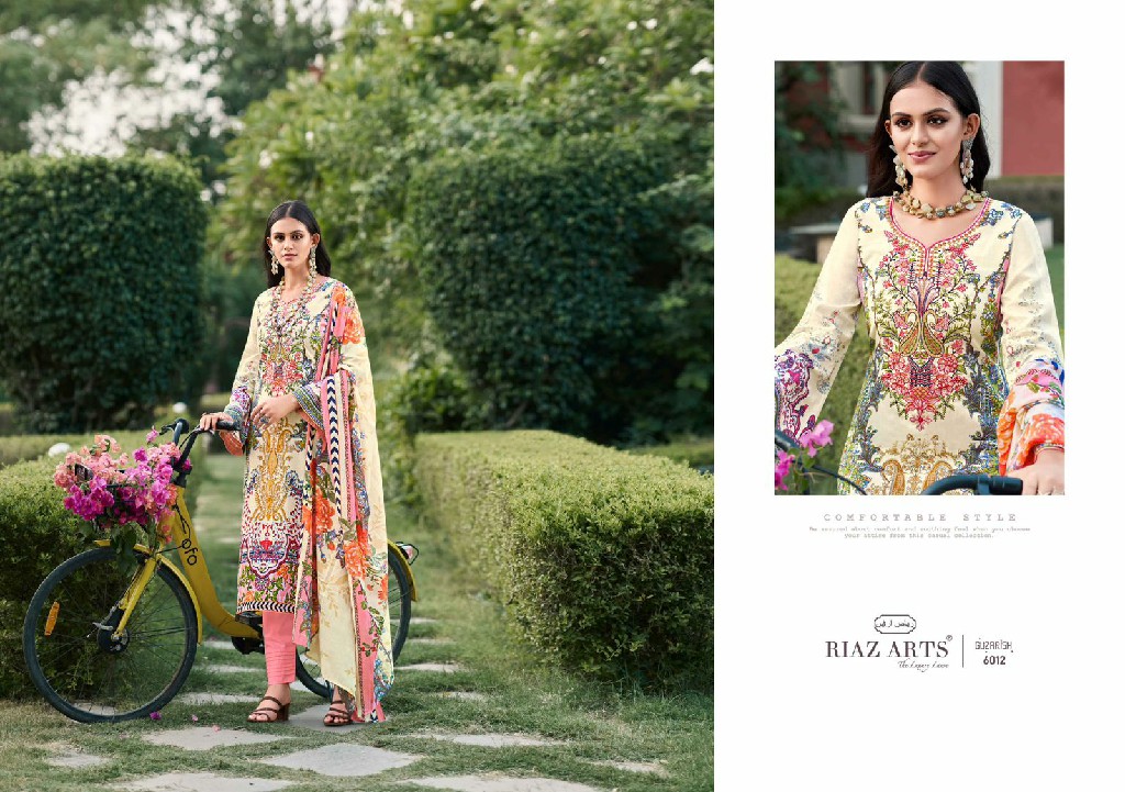 GUZARISH BY RIAZ ARTS MODERN PAKISTANI KARACHI LAWN STYLISH SALWAR SUIT