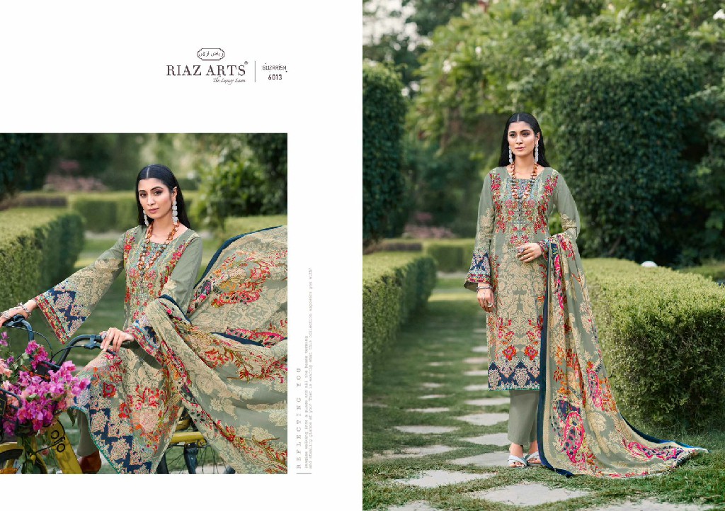 GUZARISH BY RIAZ ARTS MODERN PAKISTANI KARACHI LAWN STYLISH SALWAR SUIT