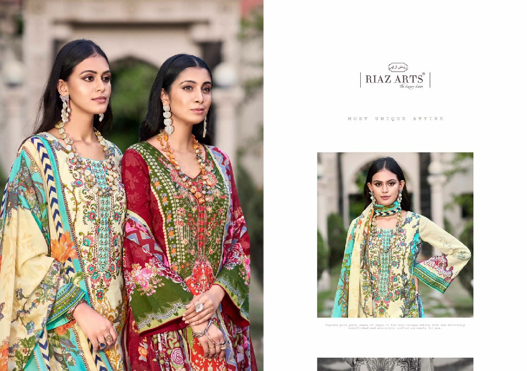 GUZARISH BY RIAZ ARTS MODERN PAKISTANI KARACHI LAWN STYLISH SALWAR SUIT