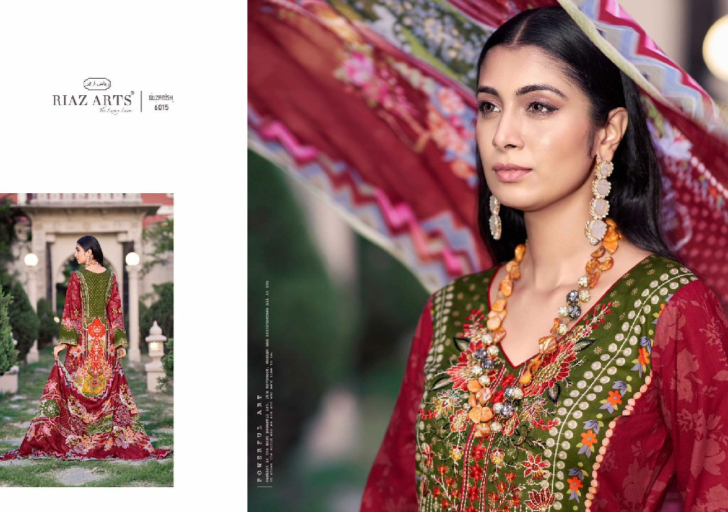 GUZARISH BY RIAZ ARTS MODERN PAKISTANI KARACHI LAWN STYLISH SALWAR SUIT