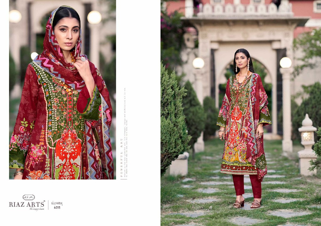 GUZARISH BY RIAZ ARTS MODERN PAKISTANI KARACHI LAWN STYLISH SALWAR SUIT