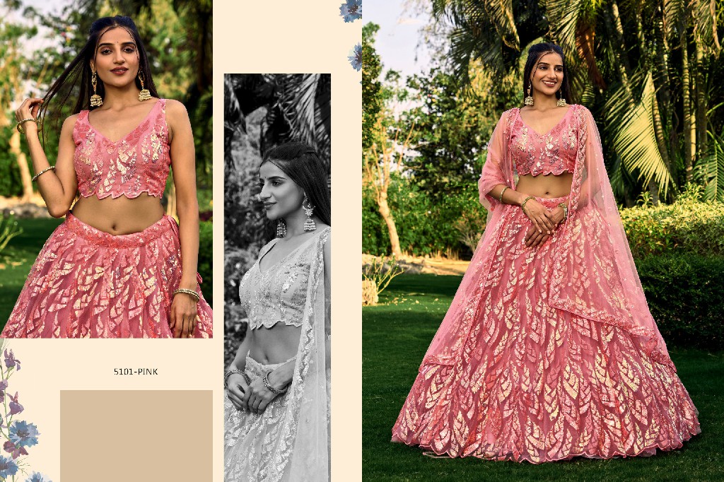 Zeel Clothing Meera Wholesale Designer Lehenga Choli