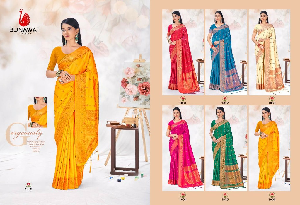 Bunawat Arundhati Silk Wholesale Silk Fabrics Ethnic Sarees