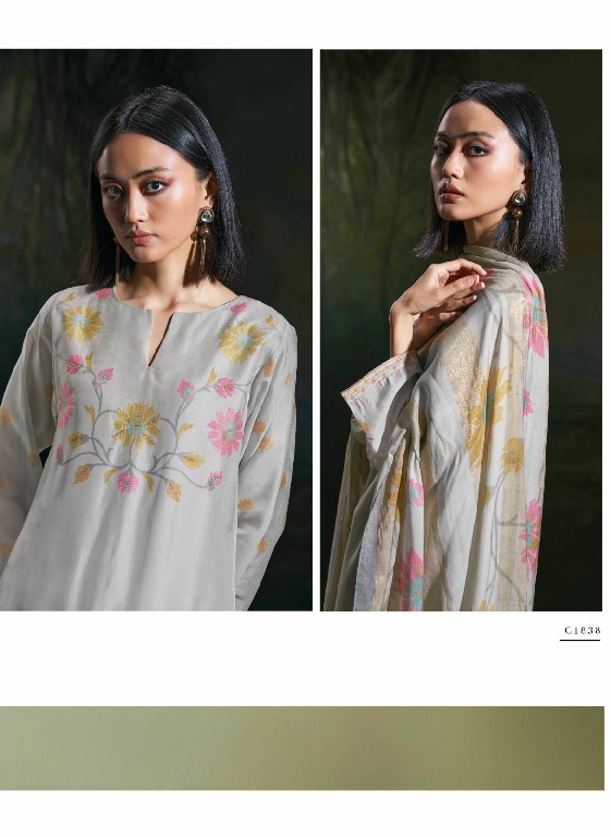 Ganga Azlin Wholesale Premium Bemberg Silk With Hand Work Suits