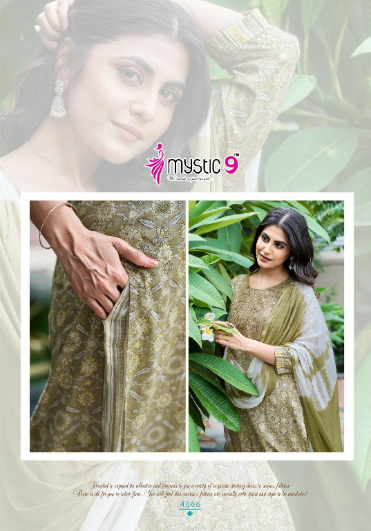 Mystic 9 Shagun Vol-4 Wholesale Premium Quality Top With Bottom And Dupatta