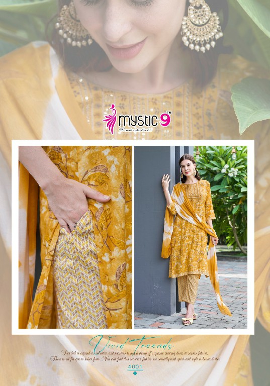 Mystic 9 Shagun Vol-4 Wholesale Premium Quality Top With Bottom And Dupatta