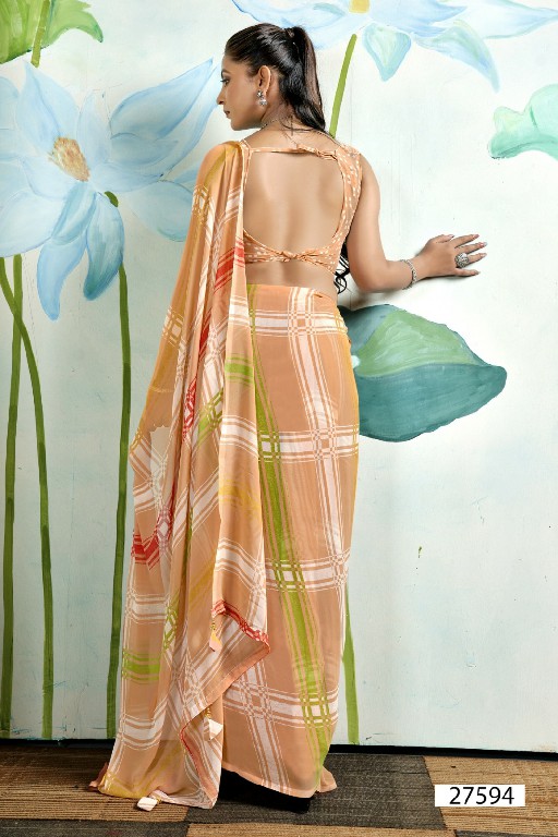 VALLABHI PRINTS LAUNCH VIRUKA HIT DESIGN DAILY WEAR FANCY SAREE SUPPLIER