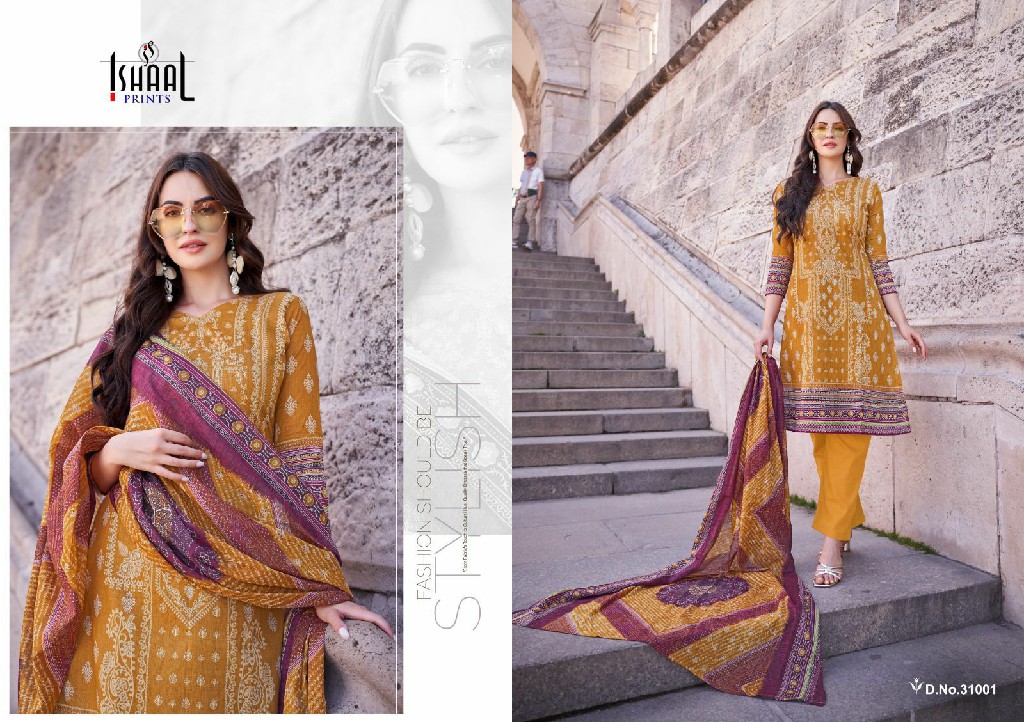 ISHAAL PRINTS GULMOHAR VOL 31 SUPER HIT DESIGN LAWN PAKISTANI SALWAR KAMEEZ