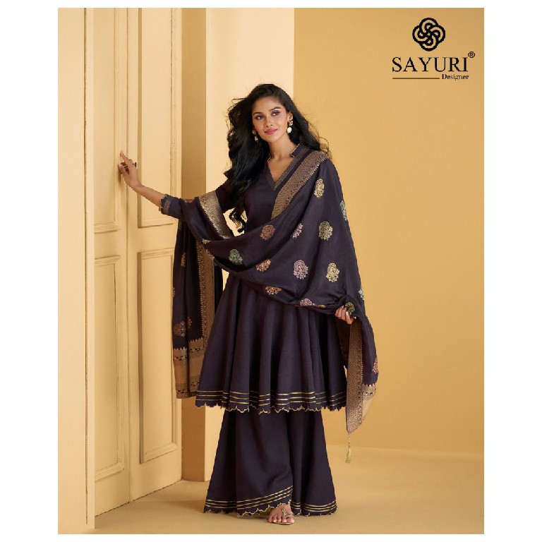 Sayuri Mandira Wholesale Pure Silk With Embellished Work Free Size Suits