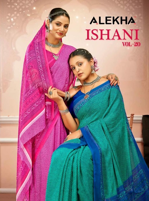 Alekha Ishani Vol-20 Wholesale Ethnic Sarees