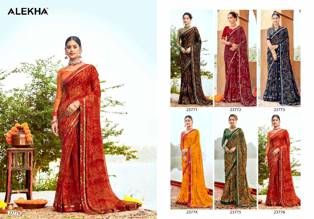 Alekha Sangini Wholesale Ethnic Sarees