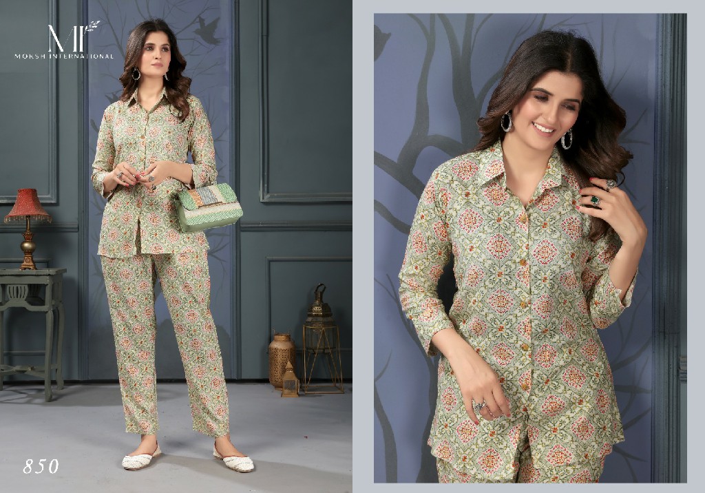 Moksh Co-Ord Set Lotus Vol-1 Wholesale Co-Ord Sets